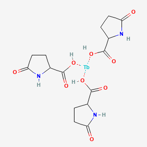 Tris(5-oxo-DL-prolinato-N1,O2)terbium