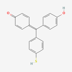 molecular formula C19H14O2S B12648880 Thioaurin CAS No. 1401-63-4