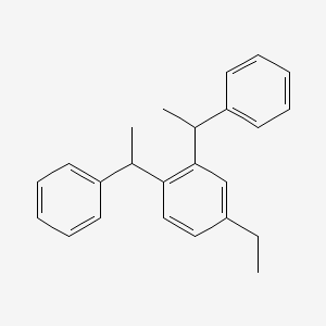 4-Ethyl-1,2-bis(1-phenylethyl)benzene