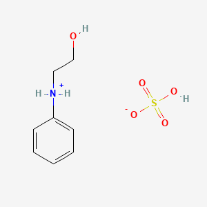 N-(2-Hydroxyethyl)anilinium hydrogen sulphate