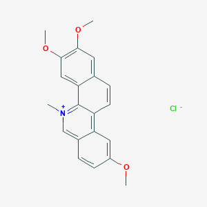 2,3,9-Trimethoxy-5-methylbenzo[c]phenanthridin-5-ium;chloride