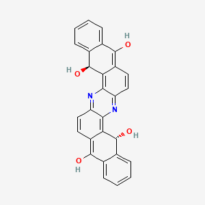 9,18-Anthrazinedione, 5,6,14,15-tetrahydro-5,14-dihydroxy-