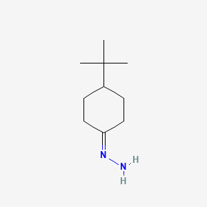 molecular formula C10H20N2 B12649138 Cyclohexanone, 4-(1,1-dimethylethyl)-, hydrazone CAS No. 62082-37-5