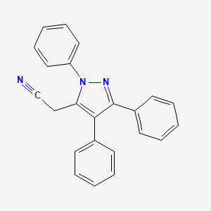 1,3,4-Triphenyl-1H-pyrazole-5-acetonitrile