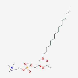 1-Pentadecyl-2-acetyl-sn-glycero-3-phosphocholine