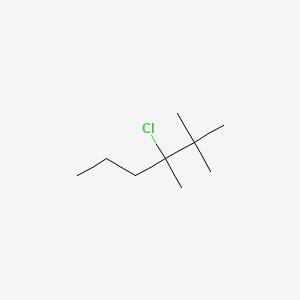 3-Chloro-2,2,3-trimethyl-hexane