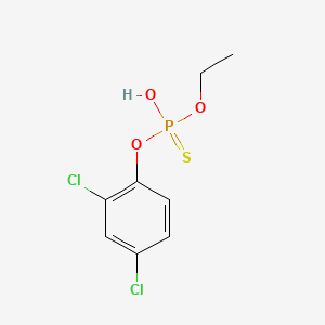 Phosphorothioic acid, O-(2,4-dichlorophenyl) O-ethyl ester