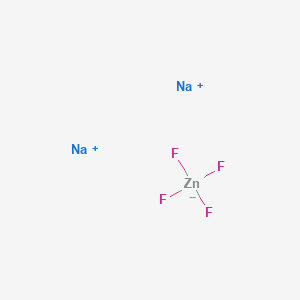 molecular formula F4Na2Zn B12649230 Disodium tetrafluorozincate(2-) CAS No. 71888-60-3