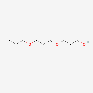 molecular formula C10H22O3 B12649245 (2-Isobutoxymethylethoxy)propanol CAS No. 73467-19-3