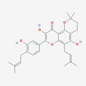 molecular formula C30H34O6 B1264934 Dorsilurin J 