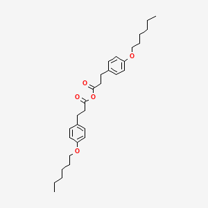 3-(p-(Hexyloxy)phenyl)propionic anhydride