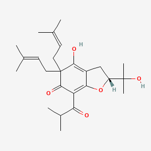 molecular formula C25H36O5 B1264954 Garcinielliptone HC 