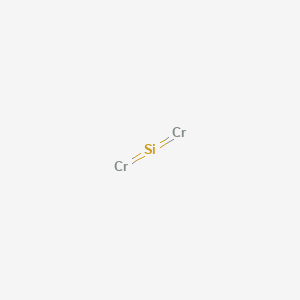 molecular formula Cr2Si B12649543 Dichromium silicide CAS No. 12190-91-9