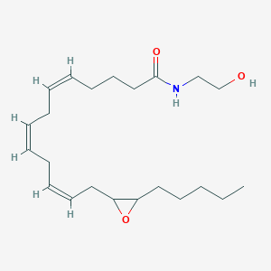 molecular formula C22H37NO3 B1264956 14(15)-EpETrE-EA 