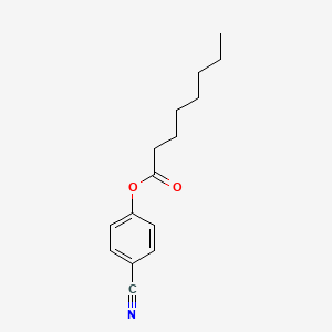 4-Cyanophenyl octanoate