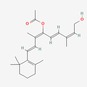 Retinol, 7,10-dihydro-10-hydroxy-, acetate