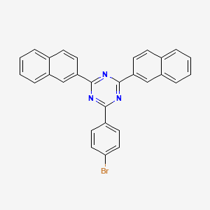 2-(4-bromophenyl)-4,6-di-2-naphthalenyl-1,3,5-Triazine