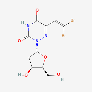 5-(2,2-Dibromovinyl)-6-aza-2'-deoxyuridine