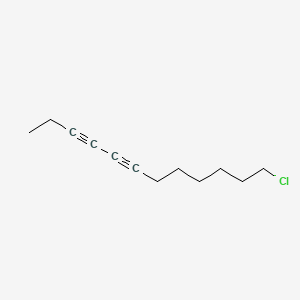 3,5-Dodecadiyne, 12-chloro-