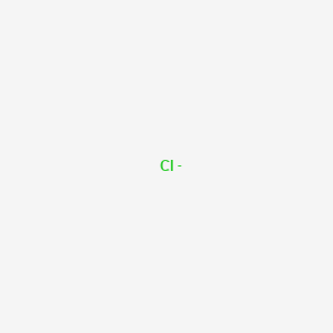 molecular formula Cl- B126498 氯离子 CAS No. 147258-25-1