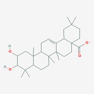 molecular formula C30H47O4- B1264980 2-Hydroxyoleanolate 