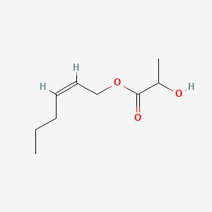 Propanoic acid, 2-hydroxy-, 2-hexenyl ester, (Z)-