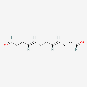 (4E,8E)-Dodeca-4,8-dienedial