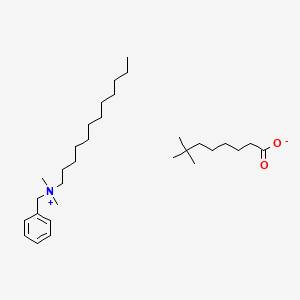 Benzyldodecyldimethylammonium neodecanoate