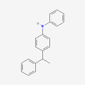 N-Phenyl-4-(1-phenylethyl)aniline