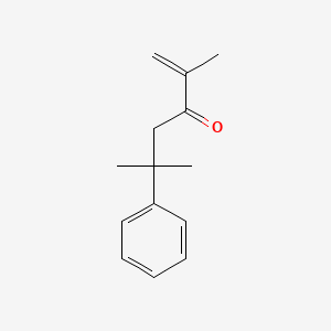 1-Hexen-3-one, 2,5-dimethyl-5-phenyl-