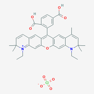 molecular formula C36H37ClN2O9 B1265005 ATTO 590 para-isomer 