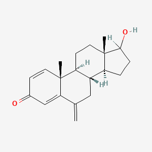 molecular formula C20H26O2 B1265006 17-Dihydroexemestane CAS No. 140461-66-1