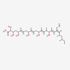 molecular formula C32H54O9 B12650071 Arthrinic acid CAS No. 1078129-65-3