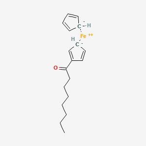 (1-Oxooctyl)ferrocene