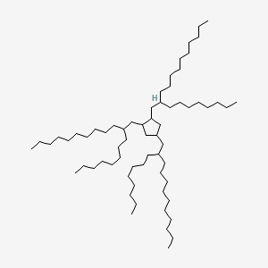 Cyclopentane, 1,2,4-tris(2-octyldodecyl)-