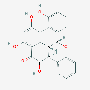 molecular formula C23H16O6 B1265026 ohioensin G 