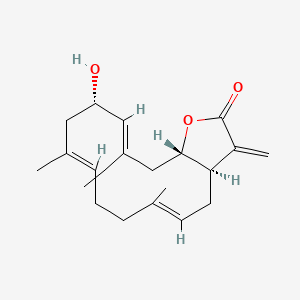 molecular formula C20H28O3 B1265029 克拉索霉素 A 
