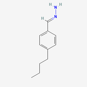 Benzaldehyde, 4-butyl-, hydrazone