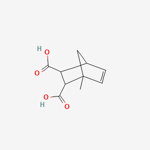 molecular formula C10H12O4 B12650398 Methyl-5-norbornene-2,3-dicarboxylic acid CAS No. 50853-70-8