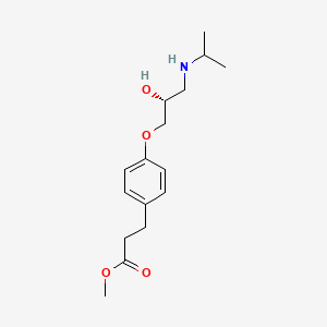 molecular formula C16H25NO4 B1265042 (R)-艾司莫洛尔 CAS No. 117405-53-5
