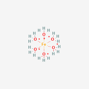 molecular formula FeH18O6+6 B1265046 六水合铁(I) 