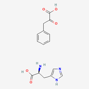 L-Histidine mono(3-phenylpyruvate)