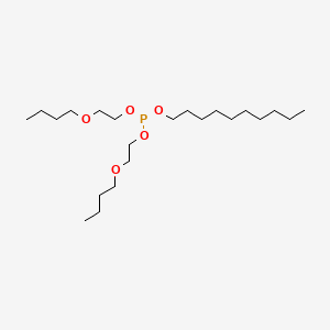 Bis(2-butoxyethyl) decyl phosphite