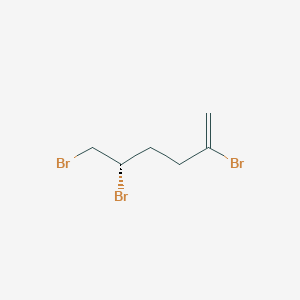 1-Hexene, 2,5,6-tribromo-