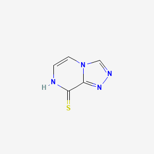 7H-[1,2,4]triazolo[4,3-a]pyrazine-8-thione