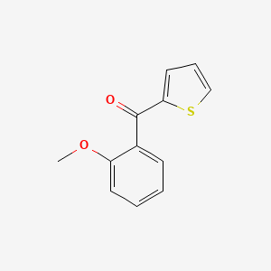 molecular formula C12H10O2S B12650716 2-Methoxyphenyl thienyl ketone CAS No. 71735-17-6