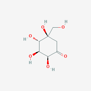molecular formula C7H12O6 B1265091 2-Epi-5-epi-缬醇酮 