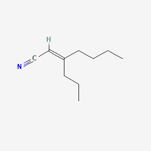 3-Propylhept-2-ene-1-nitrile