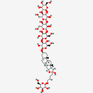 molecular formula C63H104O34 B12651132 Protopoligonatozid G CAS No. 62601-71-2