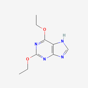 2,6-diethoxy-7H-purine